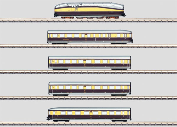 画像1: 鉄道模型 メルクリン Marklin 26610 ヘンシェル Henschel-Wegmann-Zug 列車セットHOゲージ 限定品