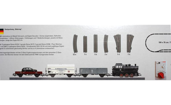 画像2: 鉄道模型 メルクリン Marklin 29541 蒸気機関車 貨物列車 スターターセット HOゲージ