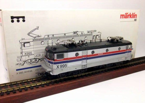 画像2: 鉄道模型 メルクリン Marklin 83341 Amtrak アムトラック X995 電気機関車 インサイダーモデル HOゲージ 限定品