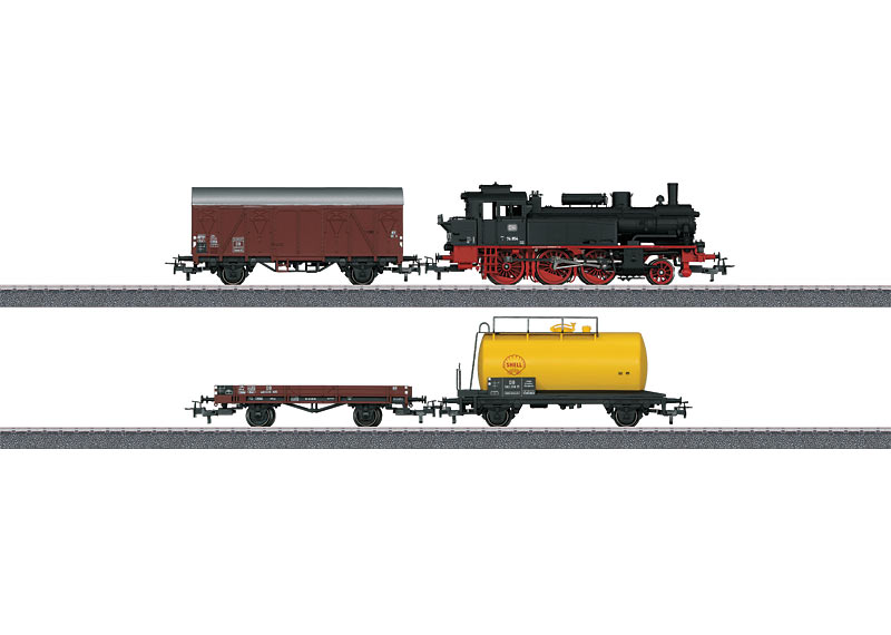 画像1: 鉄道模型 トリックス Trix 21520 DB Class 74 貨物列車スターターセット HOゲージ