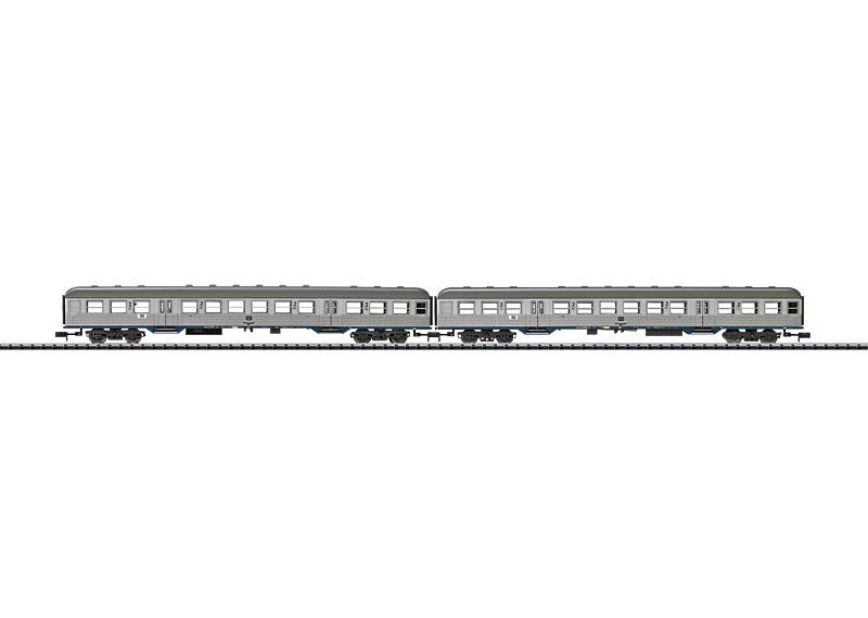 画像1: 鉄道模型 ミニトリックス MINITRIX 15889 通勤用客車 増結用2両セット Nゲージ