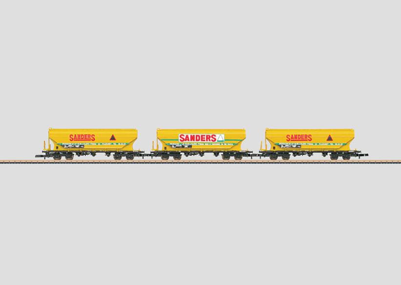 画像1: 鉄道模型 メルクリン 82624 SNCF ホッパー貨車3両セット Zゲージ