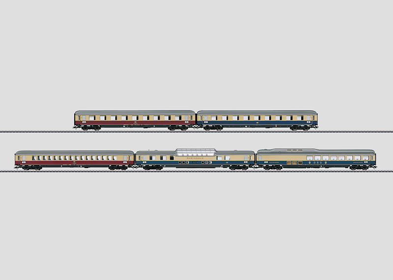 鉄道模型 メルクリン Marklin 43857 TEE ラインプファイル 客車セット