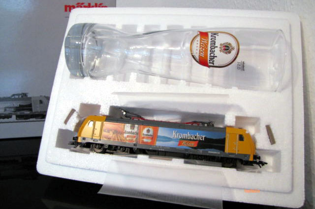 画像1: 鉄道模型 メルクリン Marklin 36609 BR 185.2 Krombacher Beer 電気機関車 HOゲージ