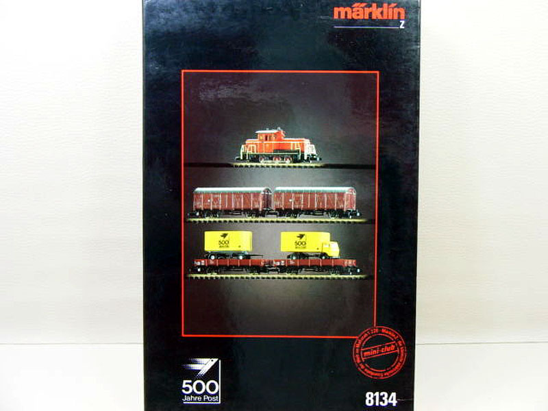 画像3: 鉄道模型 Marklin メルクリン 8134 ドイツ郵便 DBP 500周年記念貨車セット 限定品 Zゲージ