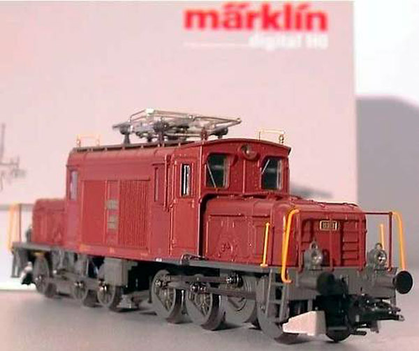 画像2: 鉄道模型 メルクリン Marklin 37521 SBB De 6/6  Seetal Krokodil 電気機関車 HOゲージ