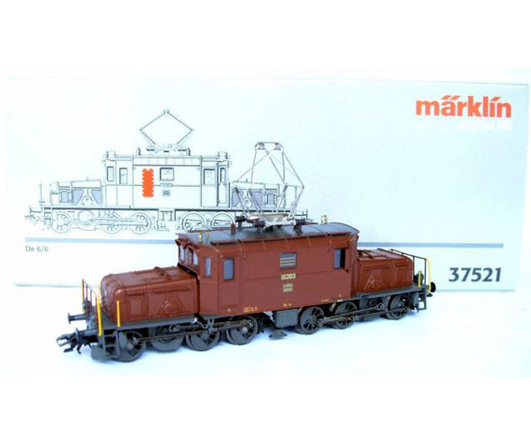 画像1: 鉄道模型 メルクリン Marklin 37521 SBB De 6/6  Seetal Krokodil 電気機関車 HOゲージ