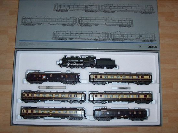 画像5: 鉄道模型 メルクリン Marklin 26506 DRG 18.4 蒸気機関車 ラインゴールド 急行列車セット HOゲージ