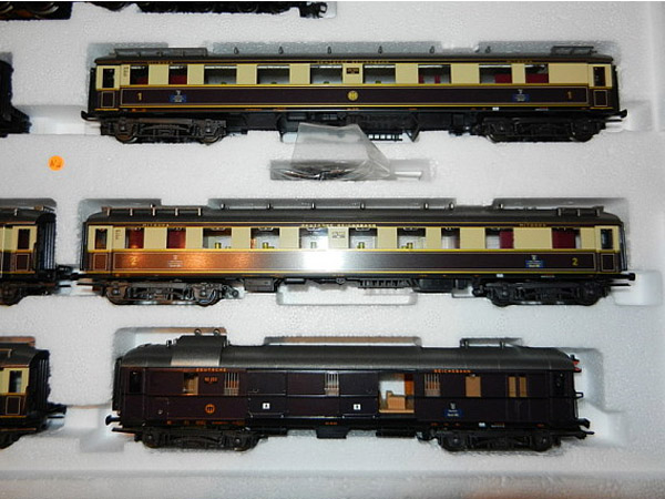 画像4: 鉄道模型 メルクリン Marklin 26506 DRG 18.4 蒸気機関車 ラインゴールド 急行列車セット HOゲージ