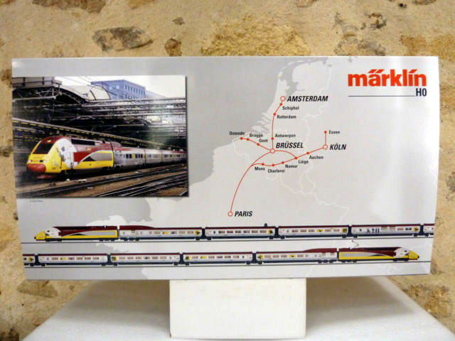 画像2: 鉄道模型 メルクリン Marklin 37795 Thalys Tintin High Speed Train HOゲージ