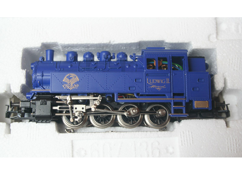 画像2: 鉄道模型 メルクリン Marklin 29992 ルートヴィヒII世 ロイヤルブルー スタートセット HOゲージ 限定品