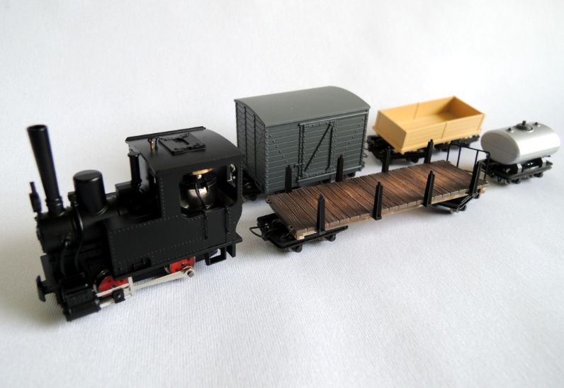 HOナロー 貨物列車セット(ミニトレインズ) - 鉄道模型