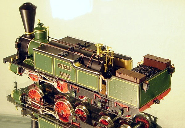 画像2: 鉄道模型 フルグレックス Fulgurex 22311 Swiss SCB Ec2/5 no.28 ”Genf” 蒸気機関車 HOゲージ