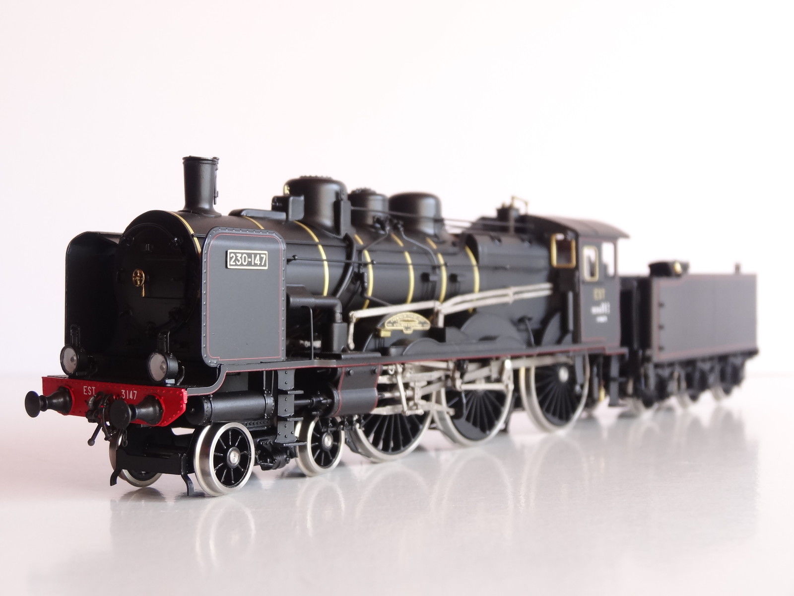 画像1: 鉄道模型 フルグレックス Fulgurex 2229 French EST 230-147 蒸気機関車 HOゲージ