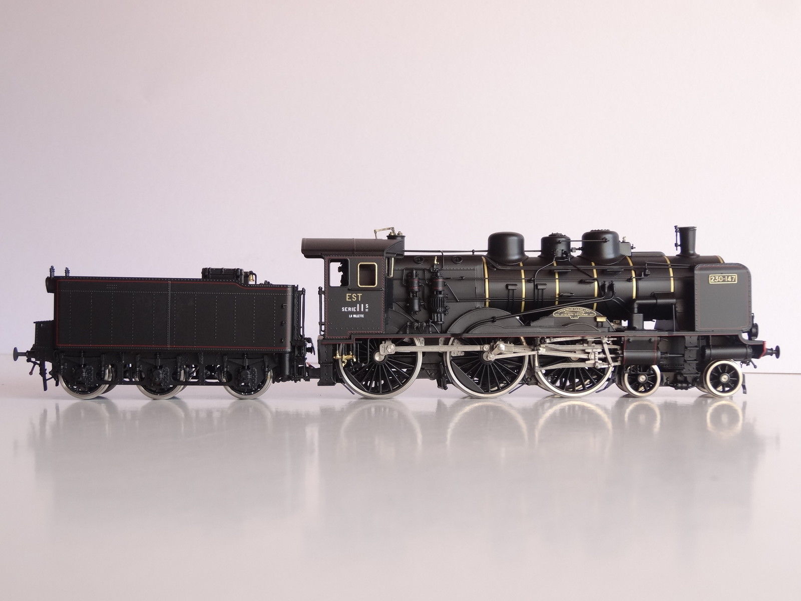 画像3: 鉄道模型 フルグレックス Fulgurex 2229 French EST 230-147 蒸気機関車 HOゲージ