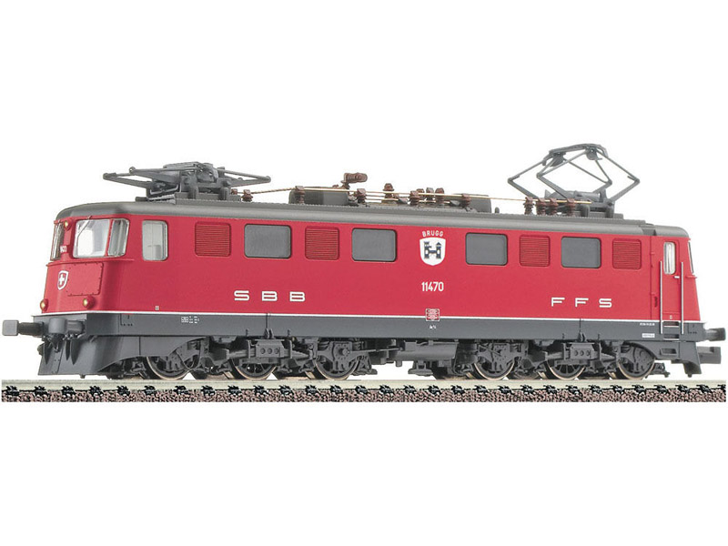 画像1: 鉄道模型 フライシュマン Fleischmann 737208 SBB Ae 6/6 赤塗装 電気機関車 Nゲージ