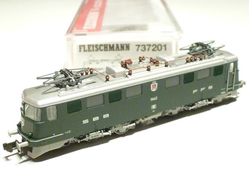 FLEISCHMANN #737207 ＳＢＢ（スイス国鉄） Ａｅ６／６型電気機関車 