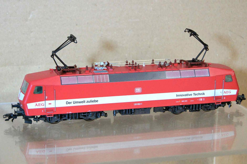 画像1: 鉄道模型 メルクリン Marklin 3454 DB AEG BR 120 電気機関車 HOゲージ
