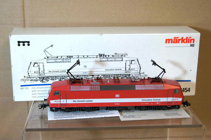 画像3: 鉄道模型 メルクリン Marklin 3454 DB AEG BR 120 電気機関車 HOゲージ