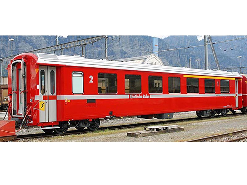 画像2: 鉄道模型 BEMO ベモ 3241165 RhB AB 1565 1等、2等合造客車 HOmゲージ