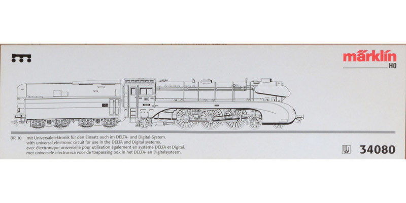 画像3: 鉄道模型 メルクリン Marklin 34080 DB BR 10 001 蒸気機関車 HOゲージ