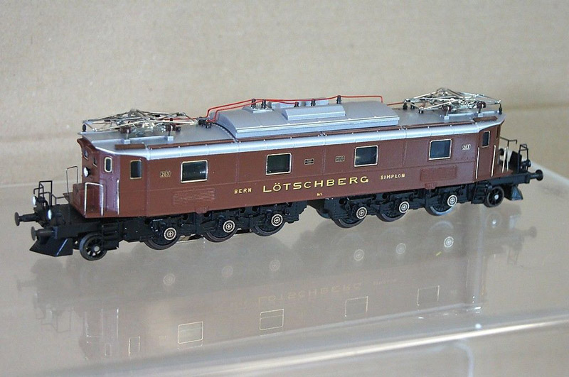 画像2: 鉄道模型 ROXY MTR 100 W2 SBB CFF BLS Be 6/8 203 LOTSCHBERG BERN SIMPLON 電気機関車 HOゲージ