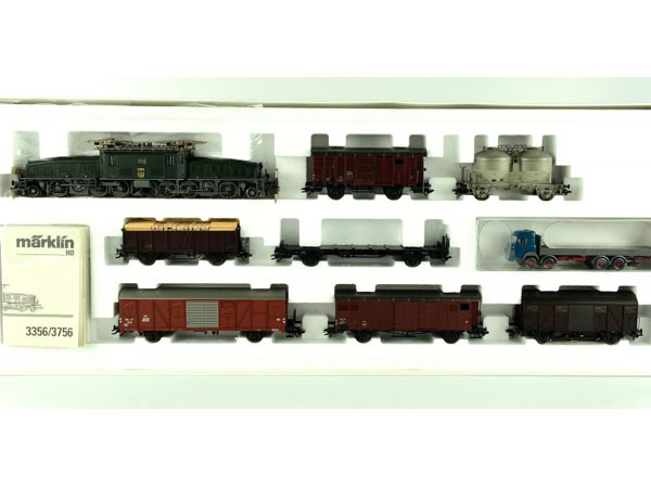 画像1: 鉄道模型 メルクリン Marklin 28730 クロコダイル 貨物列車セット (デルタ仕様) HOゲージ