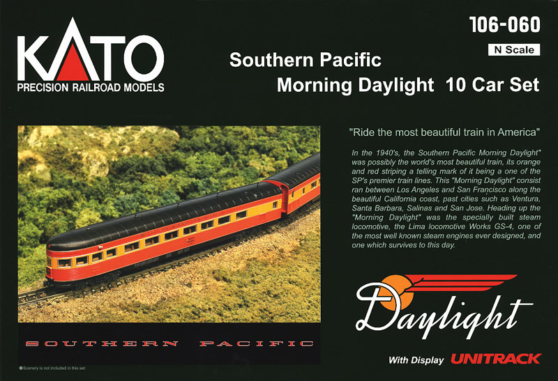 鉄道模型 カトー KATO 106-060 Southern Pacific サザン・パシフィック Morning Daylight