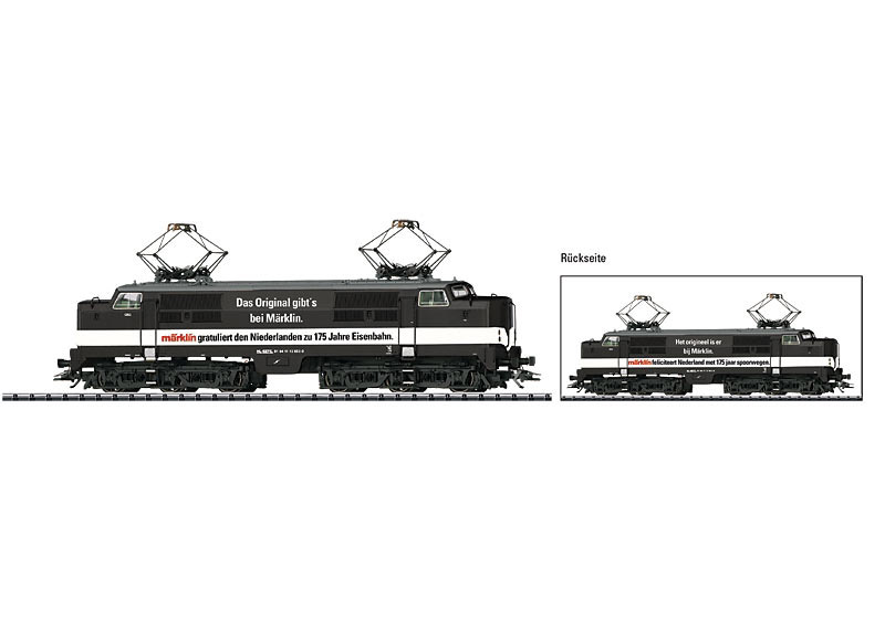 画像1: 鉄道模型 トリックス Trix 22128 NS鉄道175周年記念メルクリン広告機 電気機関車 HOゲージ
