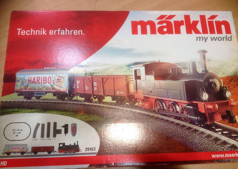 画像2: 鉄道模型 メルクリン Marklin 29163 デジタルスターターセット DB 89.3 蒸気機関車 HOゲージ