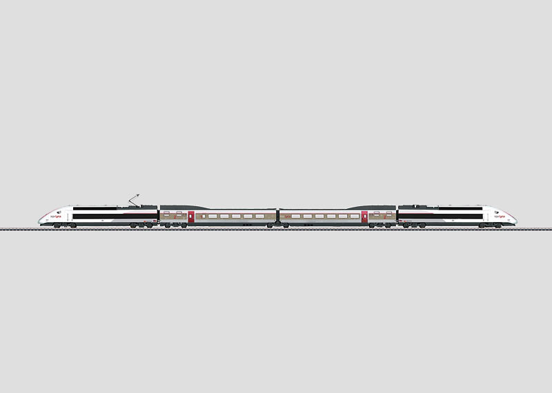 画像1: 鉄道模型 メルクリン Marklin 37792 TGV Lyria 電車 HOゲージ