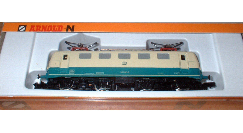 画像1: 鉄道模型 アーノルド ARNOLD 2322 DB BR 141 262-6 電気機関車 Nゲージ