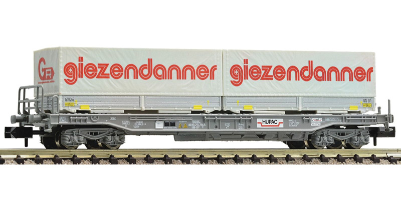 画像1: 鉄道模型 フライシュマン Fleischmann 845304 HUPAC "GIEZENDANNER" コンテナ貨車 Nゲージ