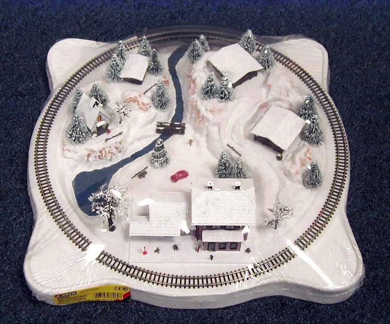画像1: 鉄道模型 ノッホ NOCH 88060 クリスマス レイアウト ウィンターザウバー Zゲージ