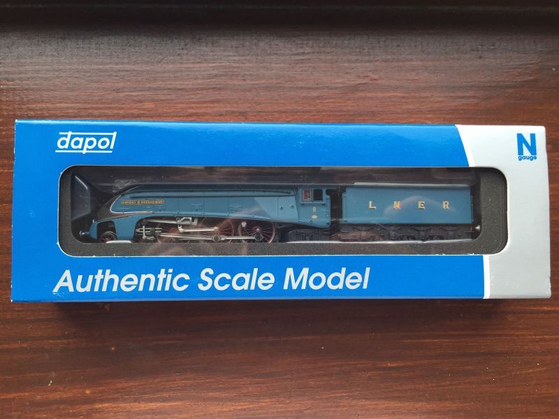 鉄道模型 Dapol ND128H LNER blue class A4 ドワイト・D 