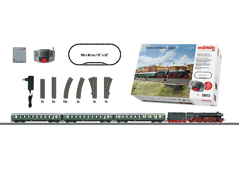 鉄道模型 メルクリン Marklin 29012 急行列車 デジタルスターターセット HOゲージ