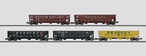 画像1: 鉄道模型 メルクリン Marklin 45654 ホッパー貨車セット HOゲージ