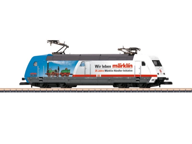 画像1: 鉄道模型 メルクリン Marklin 88676 ミニクラブ mini-club DB AG 101 MHI 25周年記念  電気機関車 Zゲージ