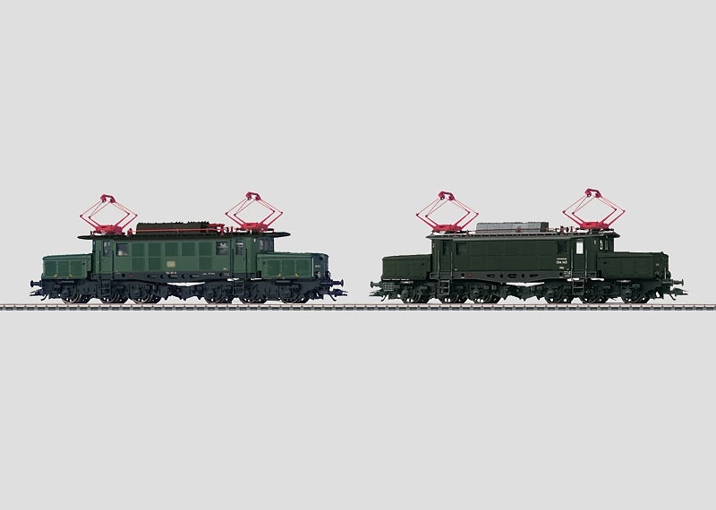 画像1: 鉄道模型 メルクリン Marklin 37225 BR E94 クロコダイル 電気機関車 2両セット HOゲージ