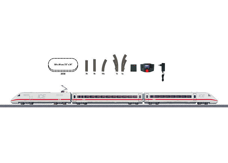 画像1: 鉄道模型 メルクリン Marklin 29792 ICE 2 デジタルスターターセット HOゲージ