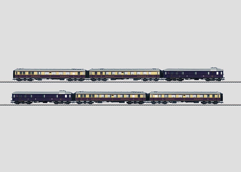 画像1: 鉄道模型 メルクリン Marklin 41929 ラインゴールド6両セット 客車HOゲージ