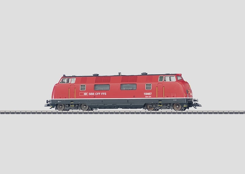 画像1: 鉄道模型 メルクリン Marklin 39801 SBB/CFF/FFS Am 4/4 ディーゼル機関車 HOゲージ