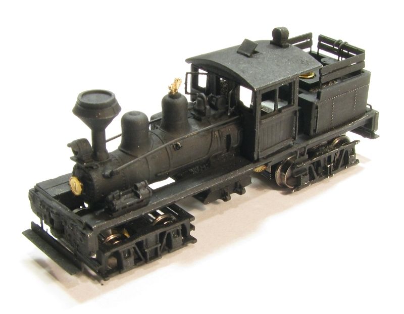 画像1: 鉄道模型 Showcase Class B, 30-40 Ton Shay Locomotive Kit シェイ 蒸気機関車 組み立てキット Nゲージ