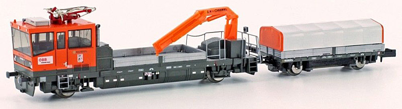 画像1: 鉄道模型 ホビートレイン HobbyTrain H23564 OBB X630 保線作業車両 Nゲージ