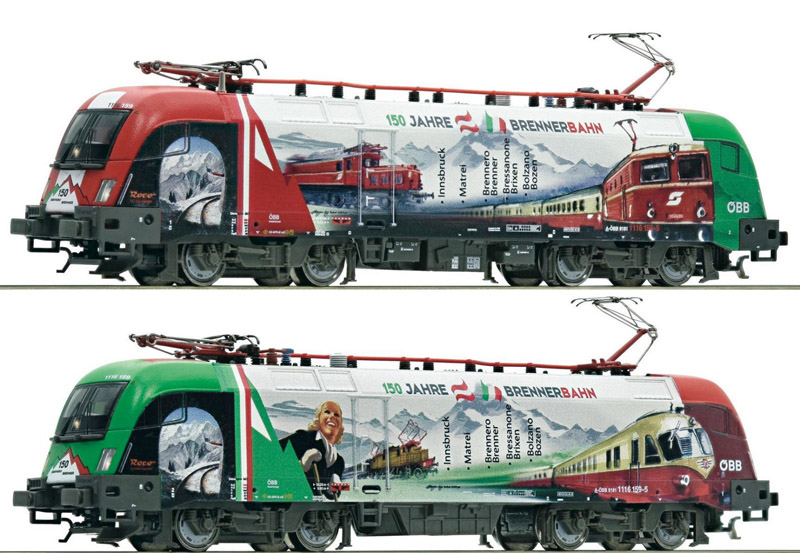 画像1: 鉄道模型 フライシュマン Fleischmann 731127 OBB Rh 1116 159-5 電気機関車 Nゲージ