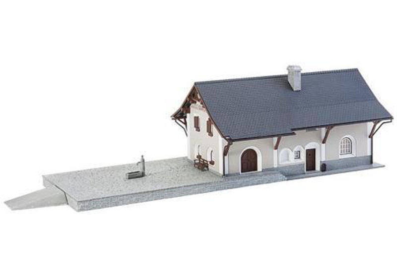 画像2: 鉄道模型 ファーラー Faller 110126 駅舎 HOゲージ