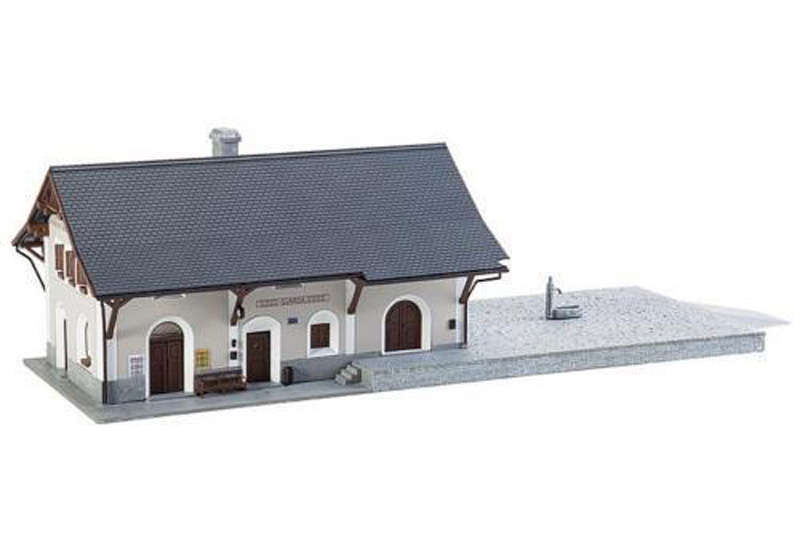 画像3: 鉄道模型 ファーラー Faller 110126 駅舎 HOゲージ