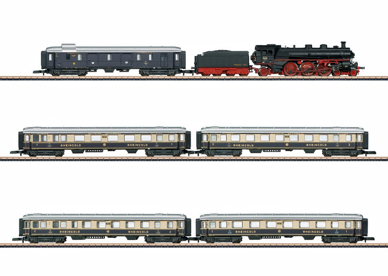 KATOmarklin  mini-club  8130  P8形機関車１両・貨車４両