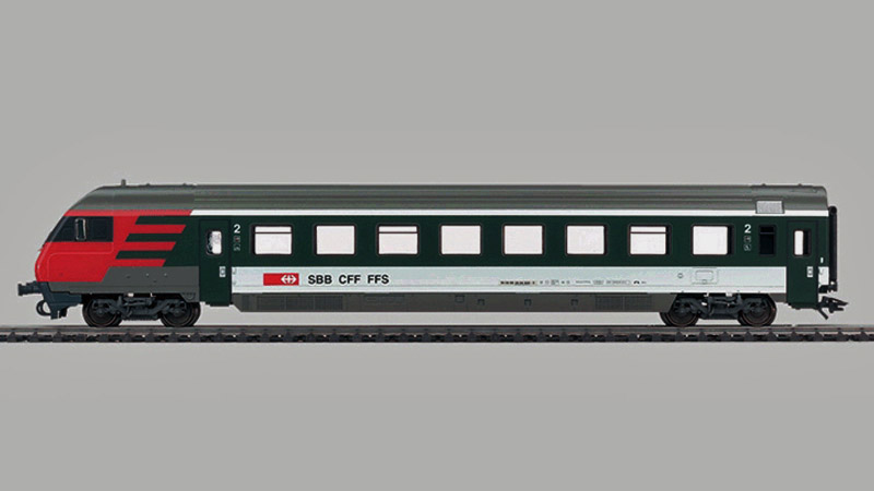 画像1: 鉄道模型 メルクリン Marklin 42178 制御室付客車 2等 SBB EW IV Bt HOゲージ