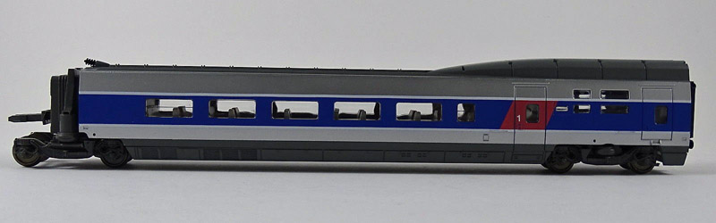 画像1: 鉄道模型 ジュエフ Jouef 4091 TGV 中間車 BAR 客車 HOゲージ